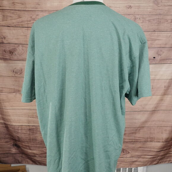 VINTAGE ST LOUIS CARDINALS IRISH ST PATTYS DAY CLOVER NIKE TEAM TSHIRT 2XL Y2K - Picture 5 of 7